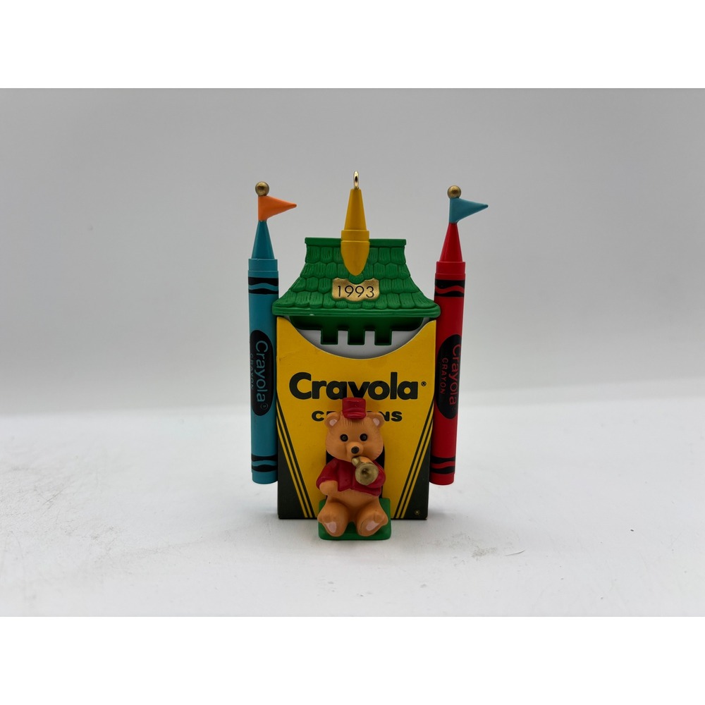 Hallmark Keepsake Ornament 1993 Bright Shining Castle 5th in the Crayola Crayon